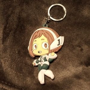 ochaco uraraka keychain